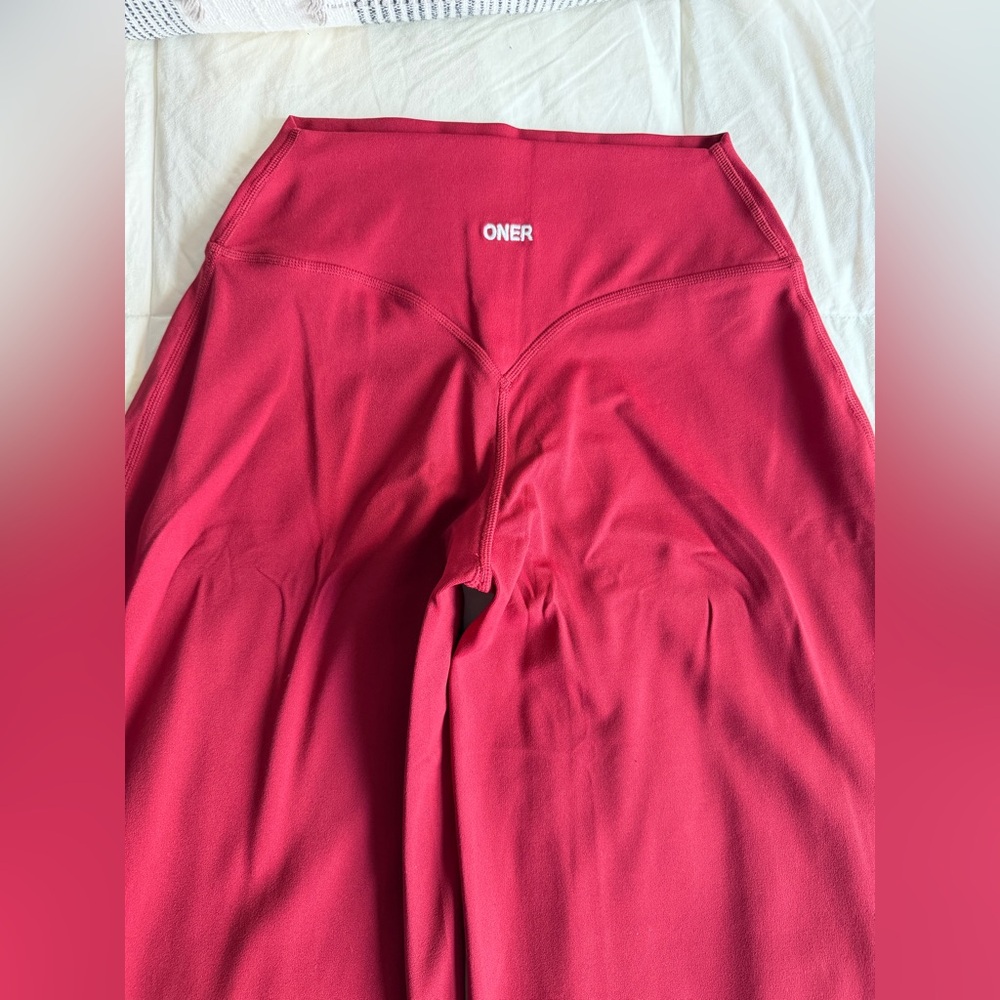 ONER ACTIVE Soft motion Red Straight Leg Pants- XS Reg length - Picture 2 of 6